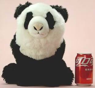 （定做）leonine仿真大熊猫panda毛绒玩具公仔