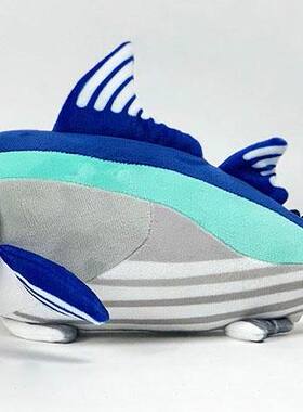 （代购）仿真东方狐鲣鱼skipjack毛绒玩具公仔