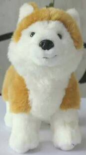 （代购）美国FAO仿真秋田犬狗狗akita毛绒玩具公仔
