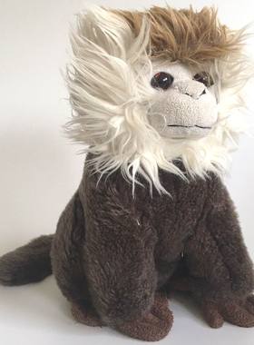 （代购）英国keel toys仿真狮尾猕猴macaque毛绒玩具公仔