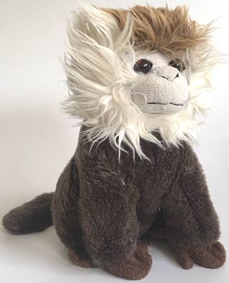 （代购）英国keel toys仿真狮尾猕猴macaque毛绒玩具公仔