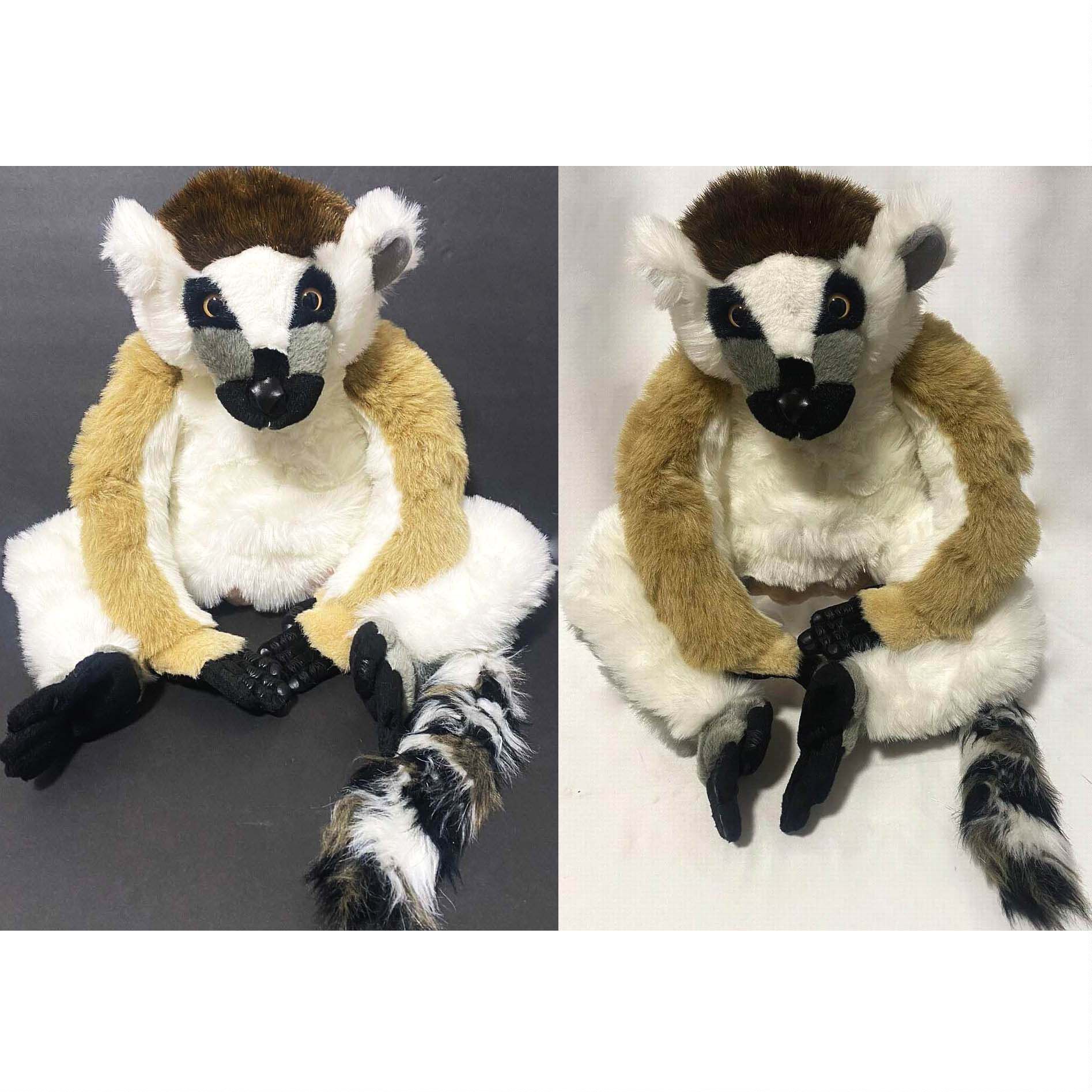 （代购）美国sunny toys仿真环尾狐猴lemur毛绒玩具公仔plush toy