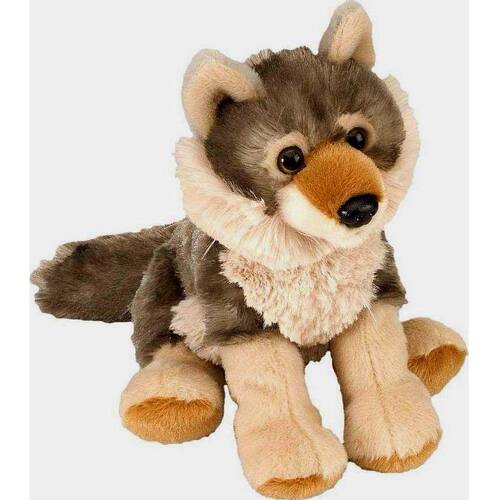 （代购）美国wild republic仿真小号灰狼wolf毛绒玩具stuffed toy