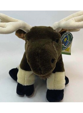 （代购）美国wild republic仿真驼鹿moos毛绒玩具公仔stuffed toy