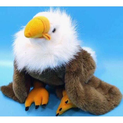 （代购）美国wild republic仿真白头海雕bald eagle毛绒玩具公仔