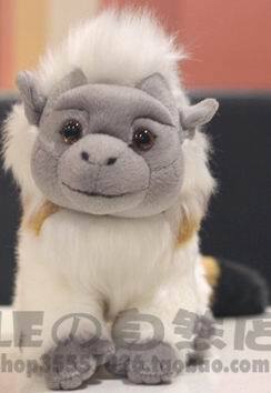 （代购）德国semo仿真棉顶狨猴marmoset毛绒玩具公仔
