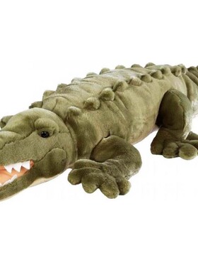 （代购）美国wild republic仿真湾鳄咸水鳄crocodile毛绒玩具公仔