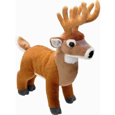 （现货+包邮）仿真白尾鹿white tailed buck毛绒玩具stuffed toy