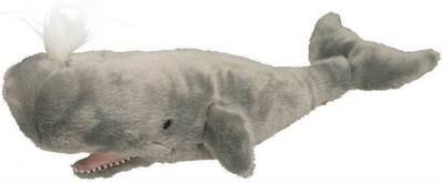 （定做）仿真抹香鲸sperm whale毛绒玩具公仔