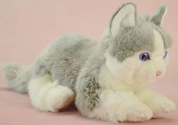 （定做）leonine仿真布偶猫ragdoll毛绒玩具公仔
