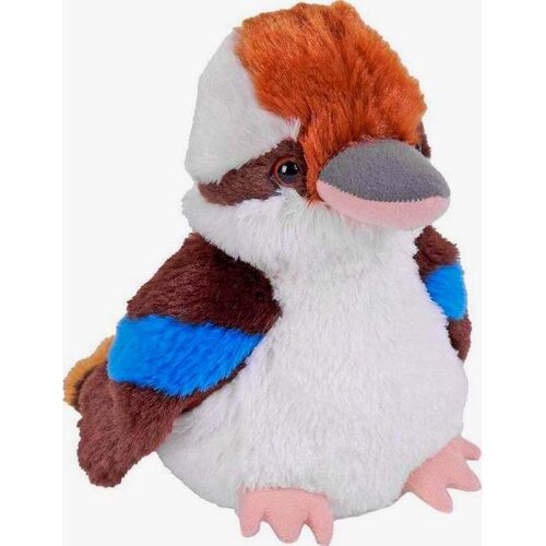 （代购）美国wild republic仿真笑翠鸟kookaburra毛绒玩具公仔