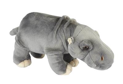 （代购）仿真倭河马pigmy hippopotamus毛绒玩具公仔