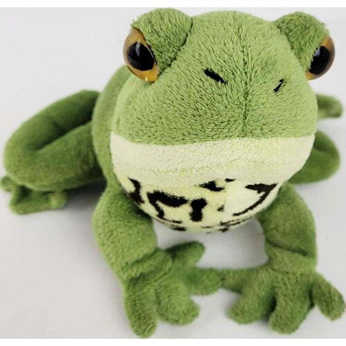 （代购）美国wild republic仿真青蛙frog毛绒玩具公仔