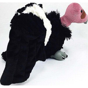 （代购）美国wild republic仿真加州兀鹫condor毛绒玩具plush toy