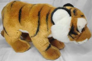 （代购）美国save our space仿真华南虎tiger毛绒玩具公仔