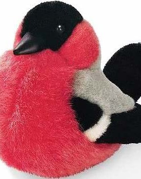 （代购）美国wild republic仿真红腹灰雀bullfinch毛绒玩具公仔