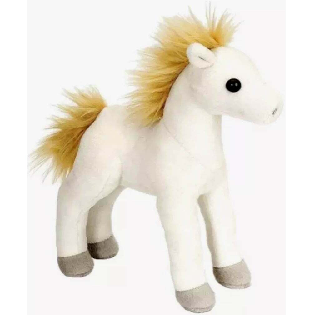 (代购)美国wild republic仿真白龙马horse毛绒玩具公仔