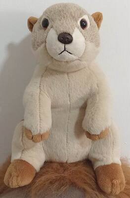 （代购）美国国家地理仿真旱獭土拨鼠marmot毛绒玩具公仔