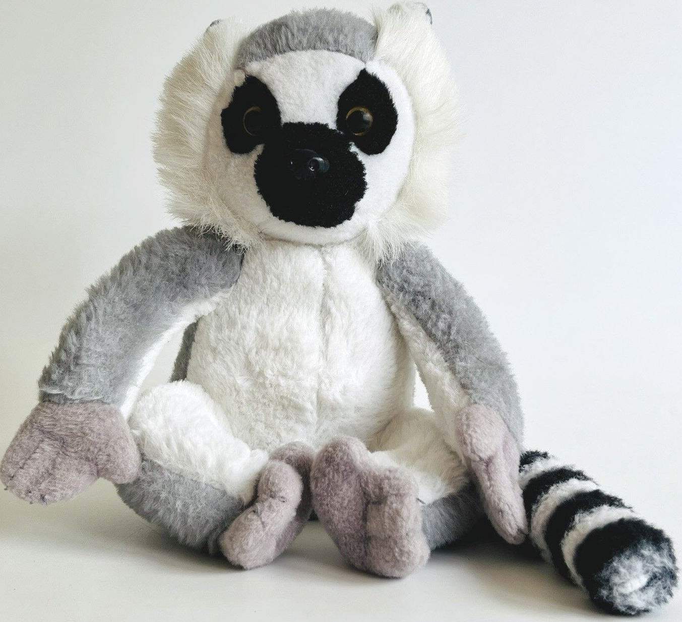 （代购）英国keel toys仿真环尾狐猴lemur毛绒玩具公仔