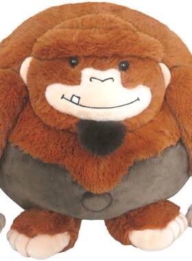（代购）美国squishable仿真北美大脚怪bigfoot毛绒玩具公仔抱枕