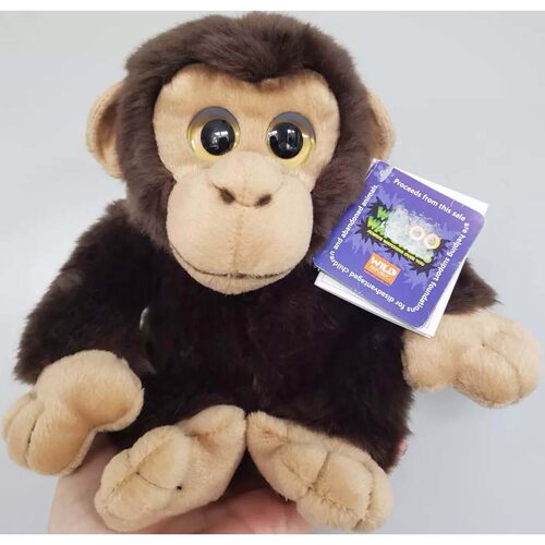 （代购）美国wild republic仿真黑猩猩chimpanzee毛绒玩具公仔