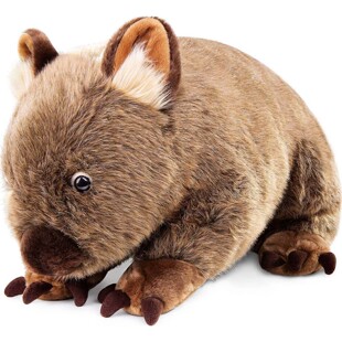 （现货+包邮）minkplush仿真袋熊wombat毛绒玩具stuffed toy