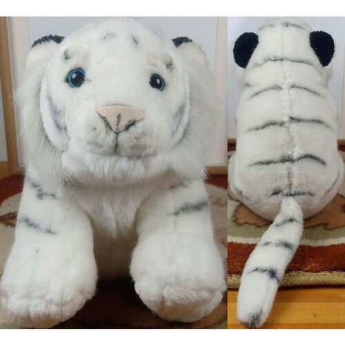 （代购）美国wild republic仿真孟加拉白虎bengal tiger毛绒玩具