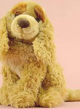 （定做）leonine仿真坐姿可卡犬狗狗cocker spaniel毛绒玩具公仔