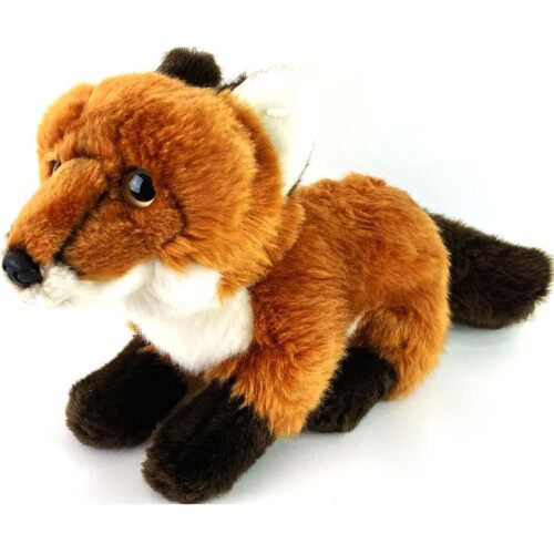 （代购）leonine仿真赤狐狸fox毛绒玩具公仔stuffed plush toy