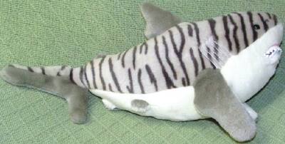 （代购）美国wild republic仿真巨齿鲨megalodon毛绒玩具公仔