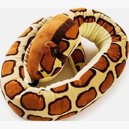 （代购）美国wild republic仿真缅甸蟒burmese python毛绒玩具