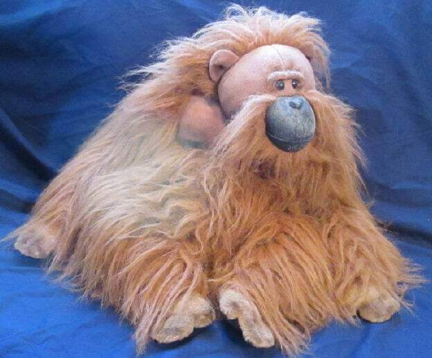 （定做）仿真婆罗洲红毛猩猩orangutan毛绒玩具公仔