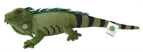 （代购）美国adore仿真绿鬣蜥iguana毛绒玩具公仔