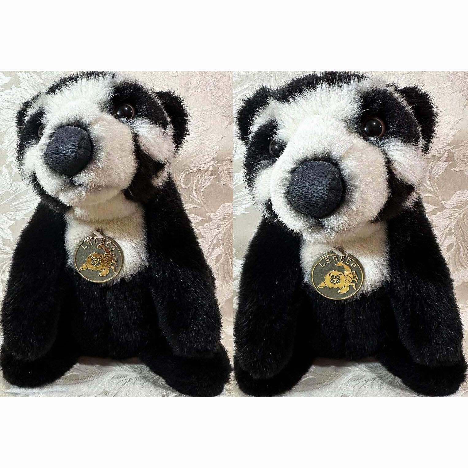 （代购）韩国leosco仿真眼镜熊spectacled bear毛绒玩具plush toy