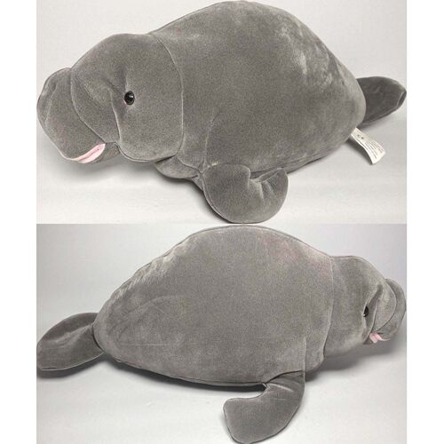 （代购）美国wild republic仿真海牛manatee毛绒玩具公仔