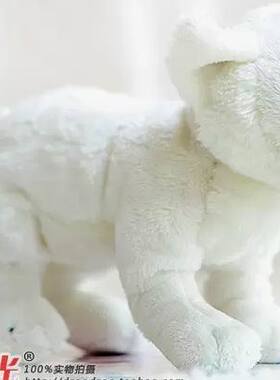 （代购）美国save our space仿真北极狐arctic fox毛绒玩具公仔