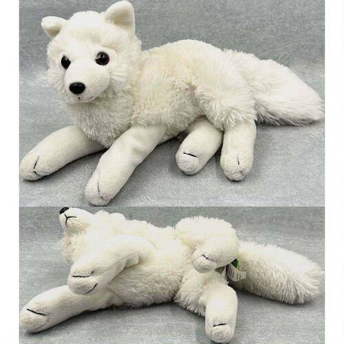 （代购）美国wild republic仿真北极狐arctic fox毛绒玩具公仔