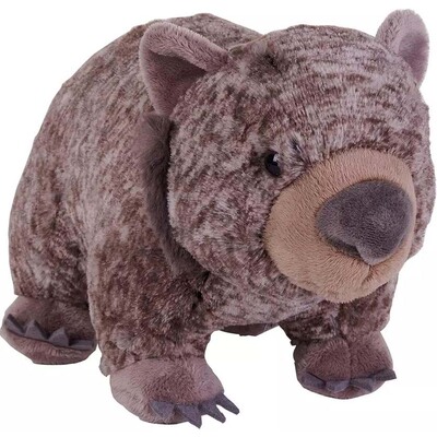 （代购）美国wild republic仿真塔斯马尼亚袋熊wombat毛绒玩具