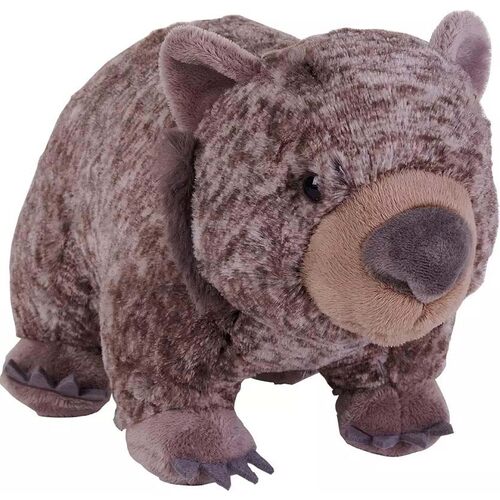 （代购）美国wild republic仿真塔斯马尼亚袋熊wombat毛绒玩具