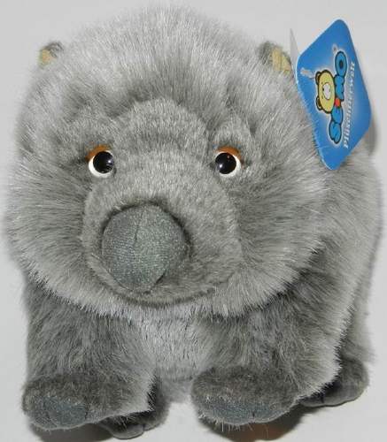 （代购）德国semo仿真澳大利亚塔斯马尼亚袋熊wombat毛绒玩具公仔