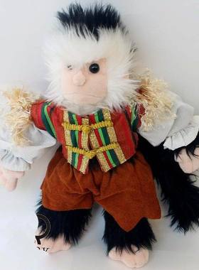 （代购）加勒比海盗仿真卷尾猴子杰克capuchin毛绒玩具公仔