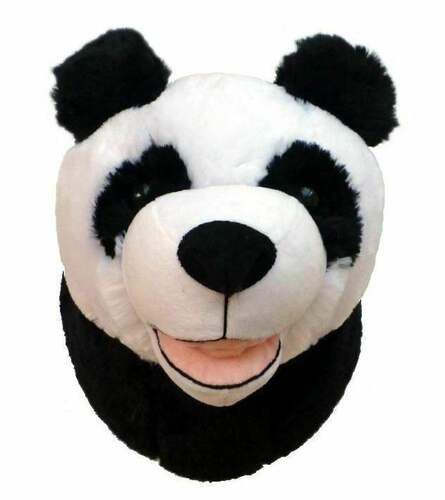 （代购）美国adore仿真大熊猫头panda墙壁挂饰毛绒玩具公仔