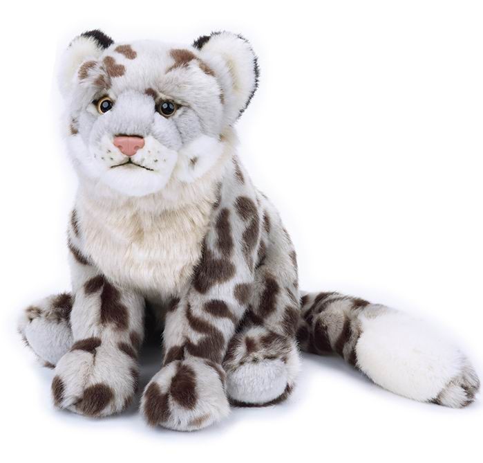 （现货+包邮）美国国家地理仿真雪豹snow leopard毛绒玩具公仔