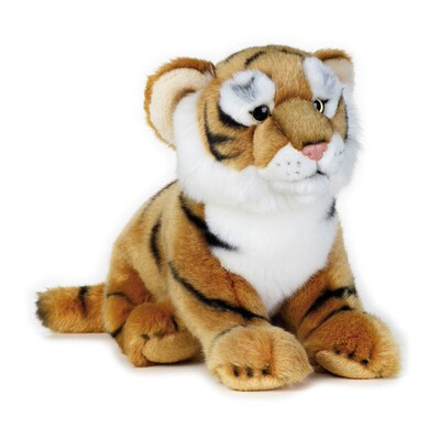 （现货+包邮）美国国家地理仿真东北虎amur tiger毛绒玩具公仔