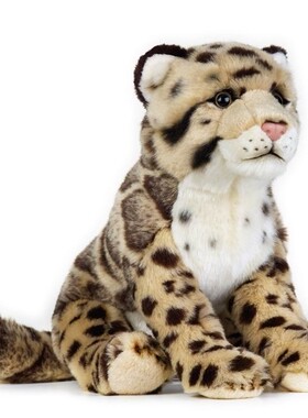 （现货+包邮）美国国家地理仿真云豹clouded leopard毛绒玩具公仔