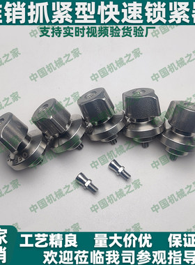 快速锁紧器QCPC0834-14锥销抓紧型QCPC0625-10夹紧器BLL46-10/14