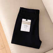 高腰深裆休闲裤 男秋冬直筒裤 商务休闲百搭撤柜男装 含绵羊毛 长裤