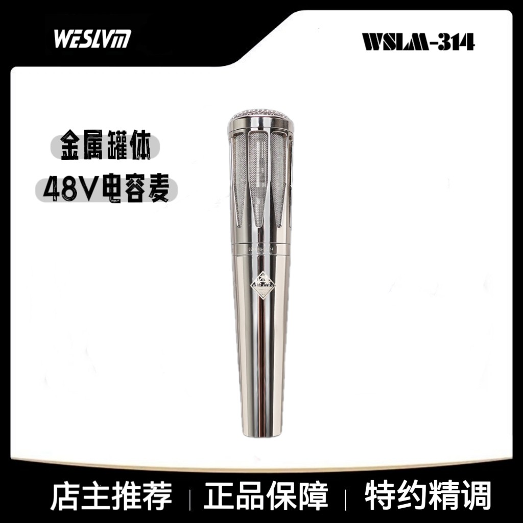 WSLM-314电容麦克风直播唱歌录音电台有声书录制定制