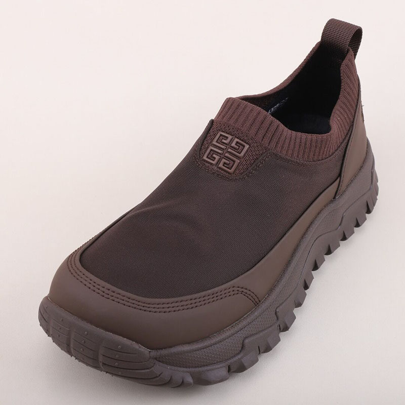 高端潮牌老爹鞋男2026春夏透气运动休闲鞋轻软厚底飞织网面健步鞋