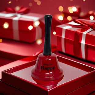 手摇铃铛老人玩具上课铃宠物按铃传唤铃提示铃抢答器创意礼品礼物